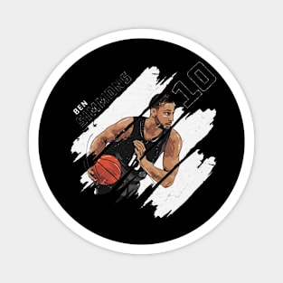 ben simmons stripes Magnet